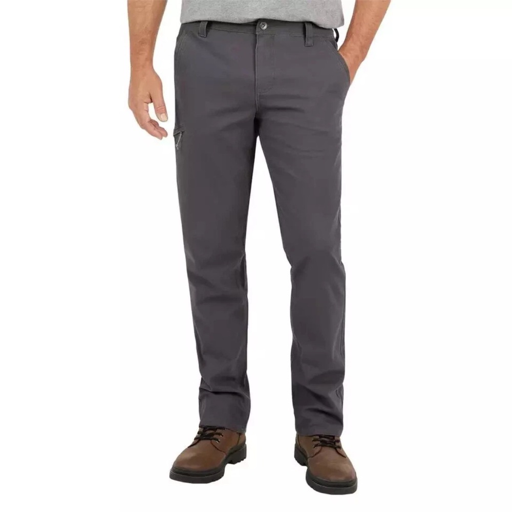 Weatherproof Vintage grey flex utility pants with a relaxed fit